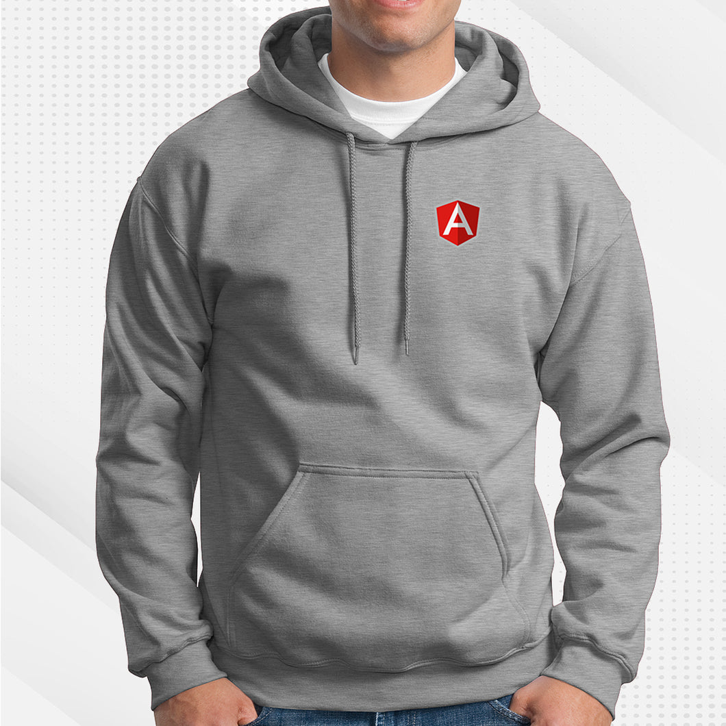 Hoodie Logo Corazón Developer Angular