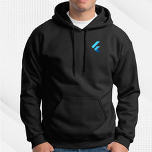 Cargar imagen en el visor de la galería, Hoodie Logo Corazón Developer Flutter
