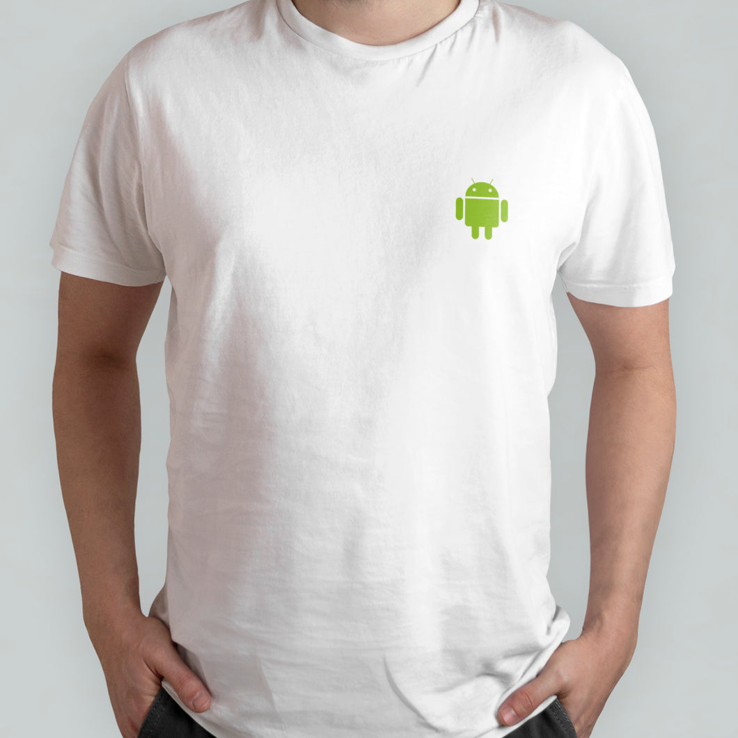 Camiseta Logo Corazón Developer Android