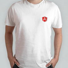 Cargar imagen en el visor de la galería, Camiseta Logo Corazón Developer Angular
