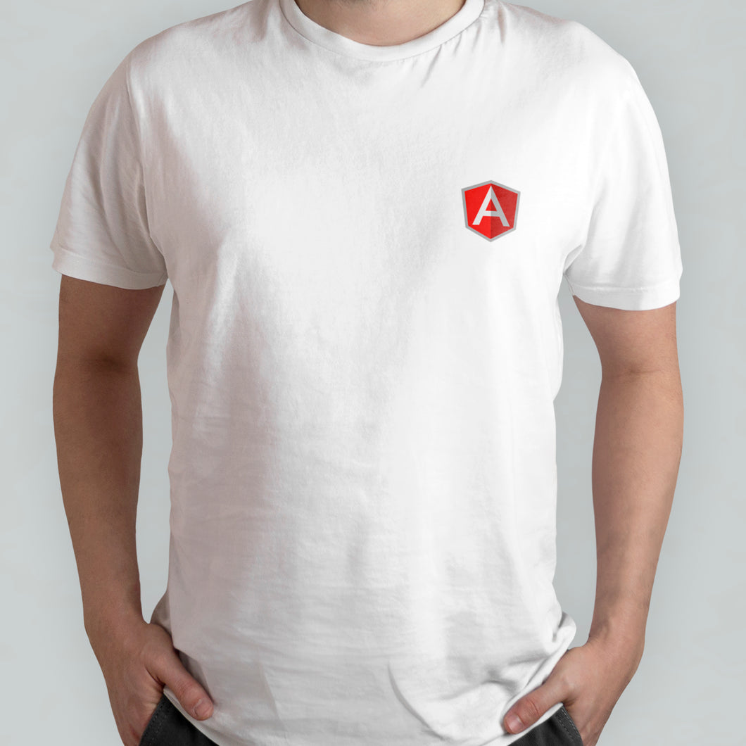 Camiseta Logo Corazón Developer Angular