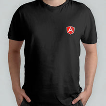 Cargar imagen en el visor de la galería, Camiseta Logo Corazón Developer Angular
