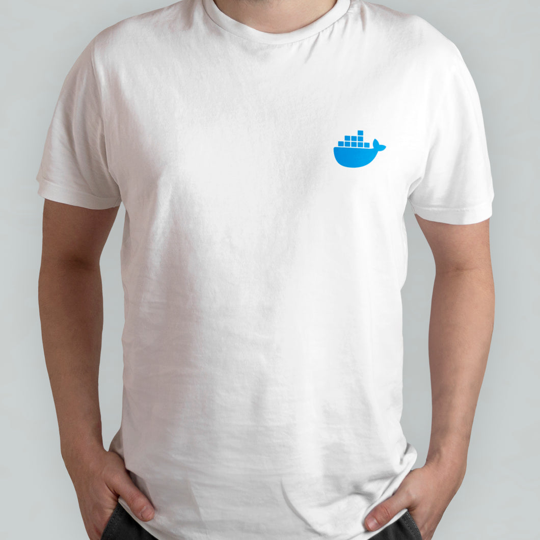 Camiseta Logo Corazón Developer Docker