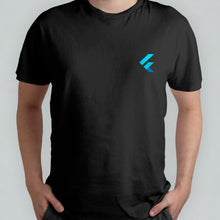 Cargar imagen en el visor de la galería, Camiseta Logo Corazón Developer Flutter
