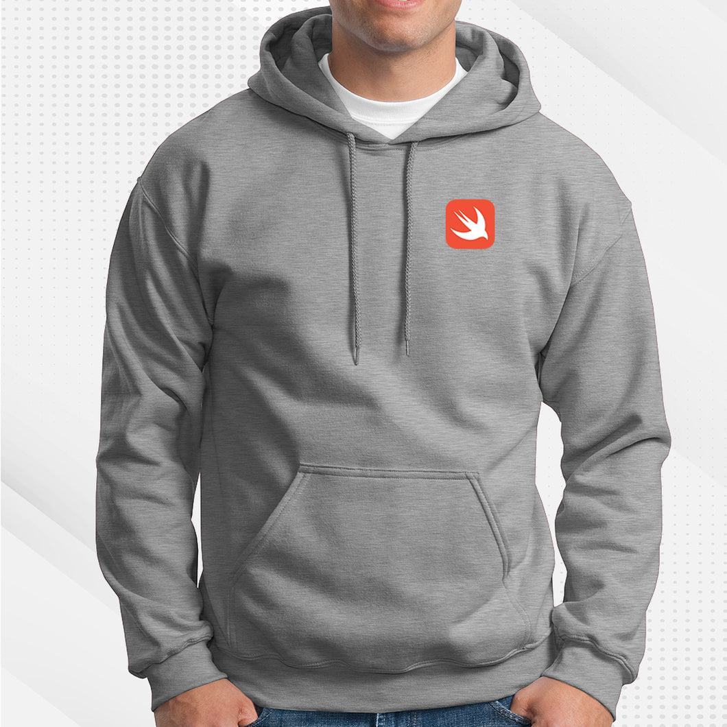 Hoodie Logo Corazón Developer Swift