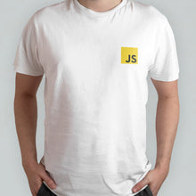 Cargar imagen en el visor de la galería, Camiseta Logo Corazón Developer Javascript
