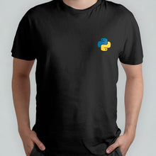 Cargar imagen en el visor de la galería, Camiseta Logo Corazón Developer Phyton
