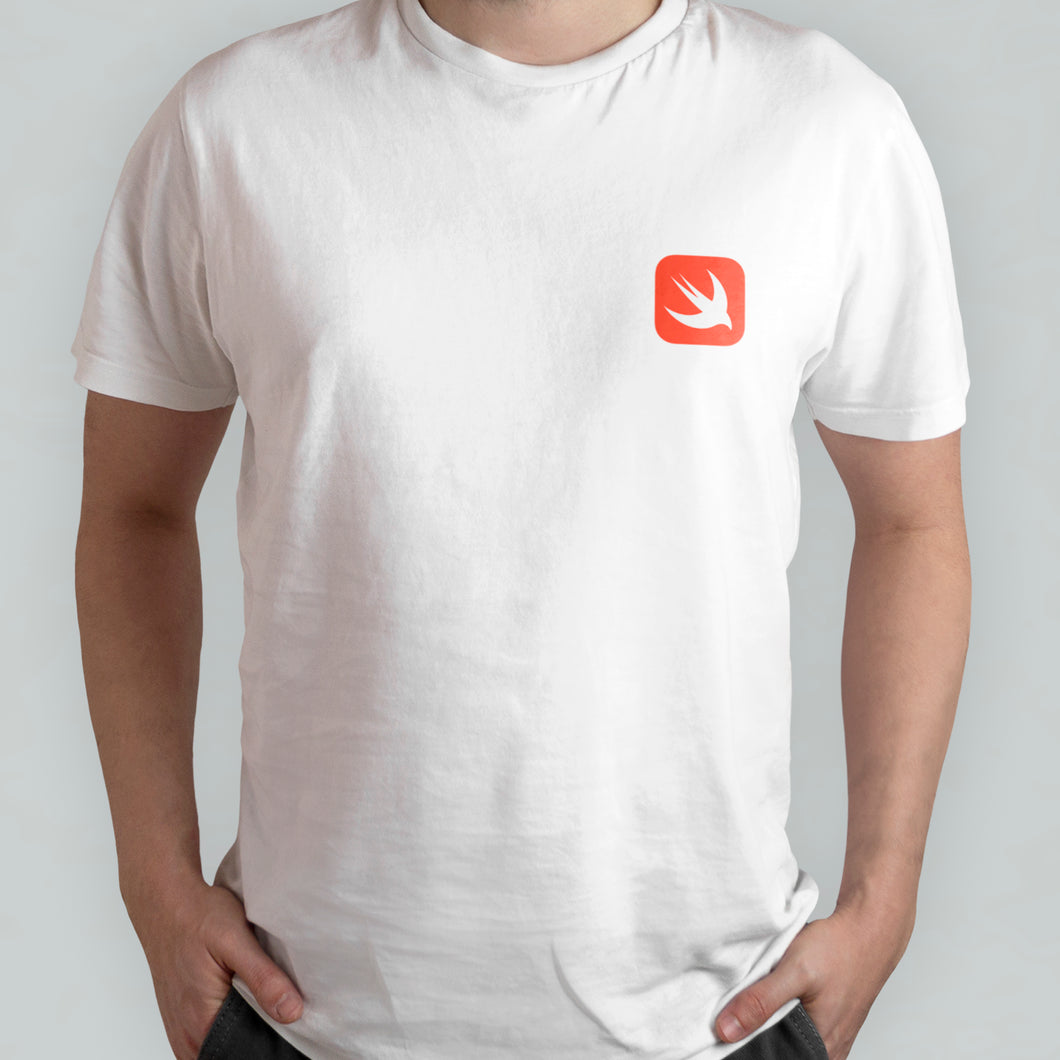 Camiseta Logo Corazón Developer Swift